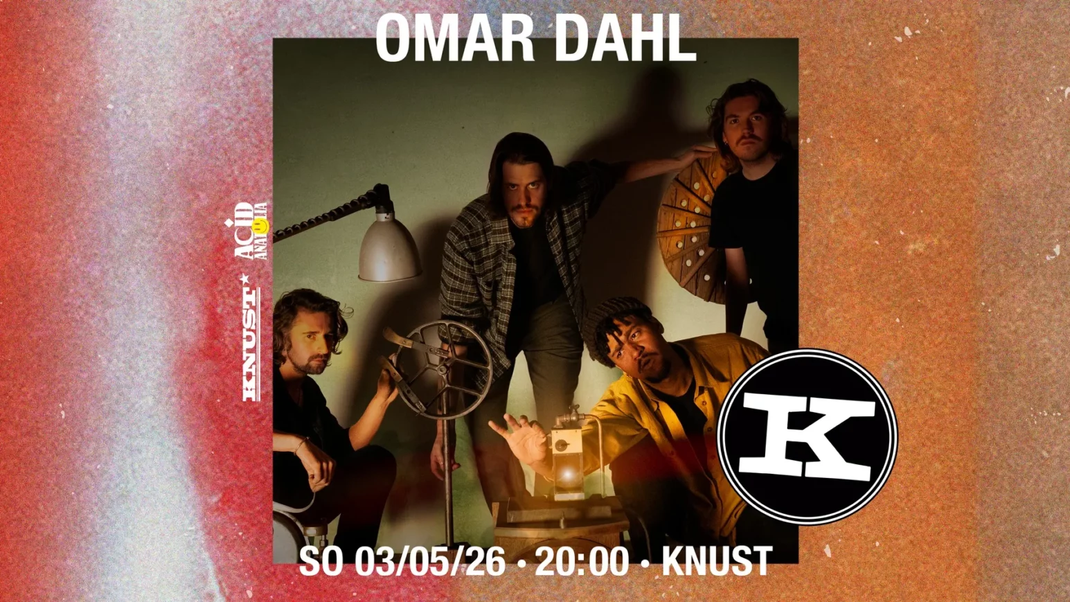 Omar Dahl live im Knust