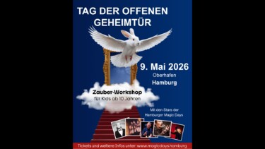 Magic Days: Tag der offenen Geheimtür in der Gleishalle Oberhafen