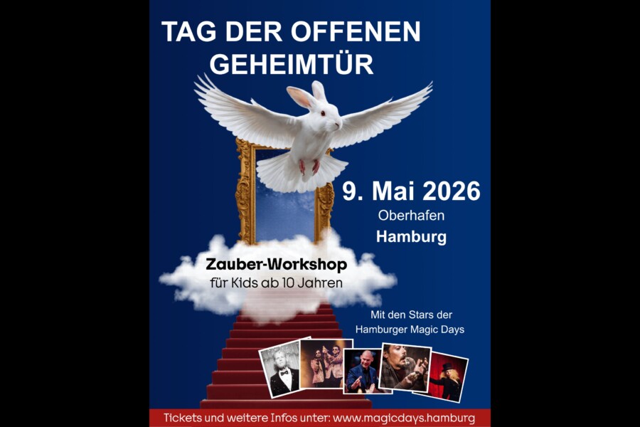 Magic Days: Tag der offenen Geheimtür in der Gleishalle Oberhafen