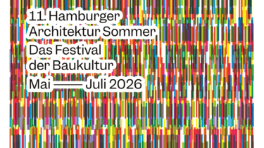 Das Plakat zu der Veranstaltung des 11. Hamburger Architektur Sommers