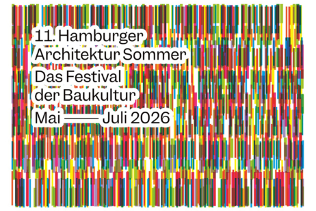 Das Plakat zu der Veranstaltung des 11. Hamburger Architektur Sommers