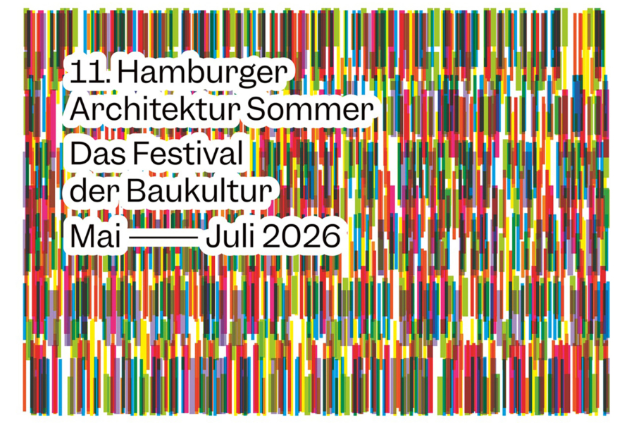 Das Plakat zu der Veranstaltung des 11. Hamburger Architektur Sommers