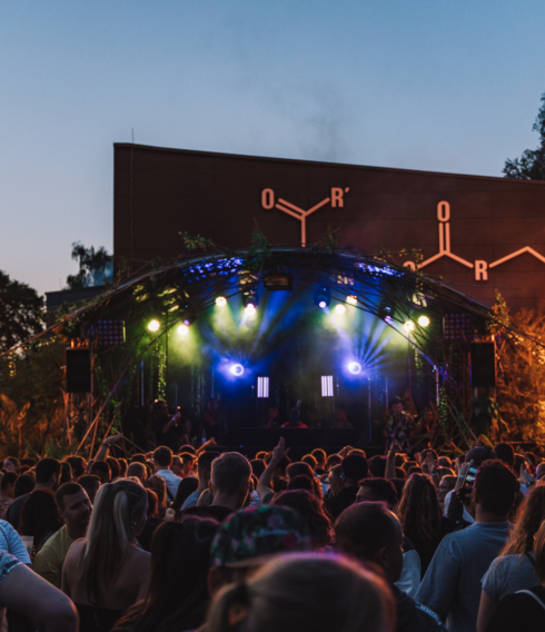 Die Open-Air-Fläche des Edelfettwerks vor dem Ausbau 2026