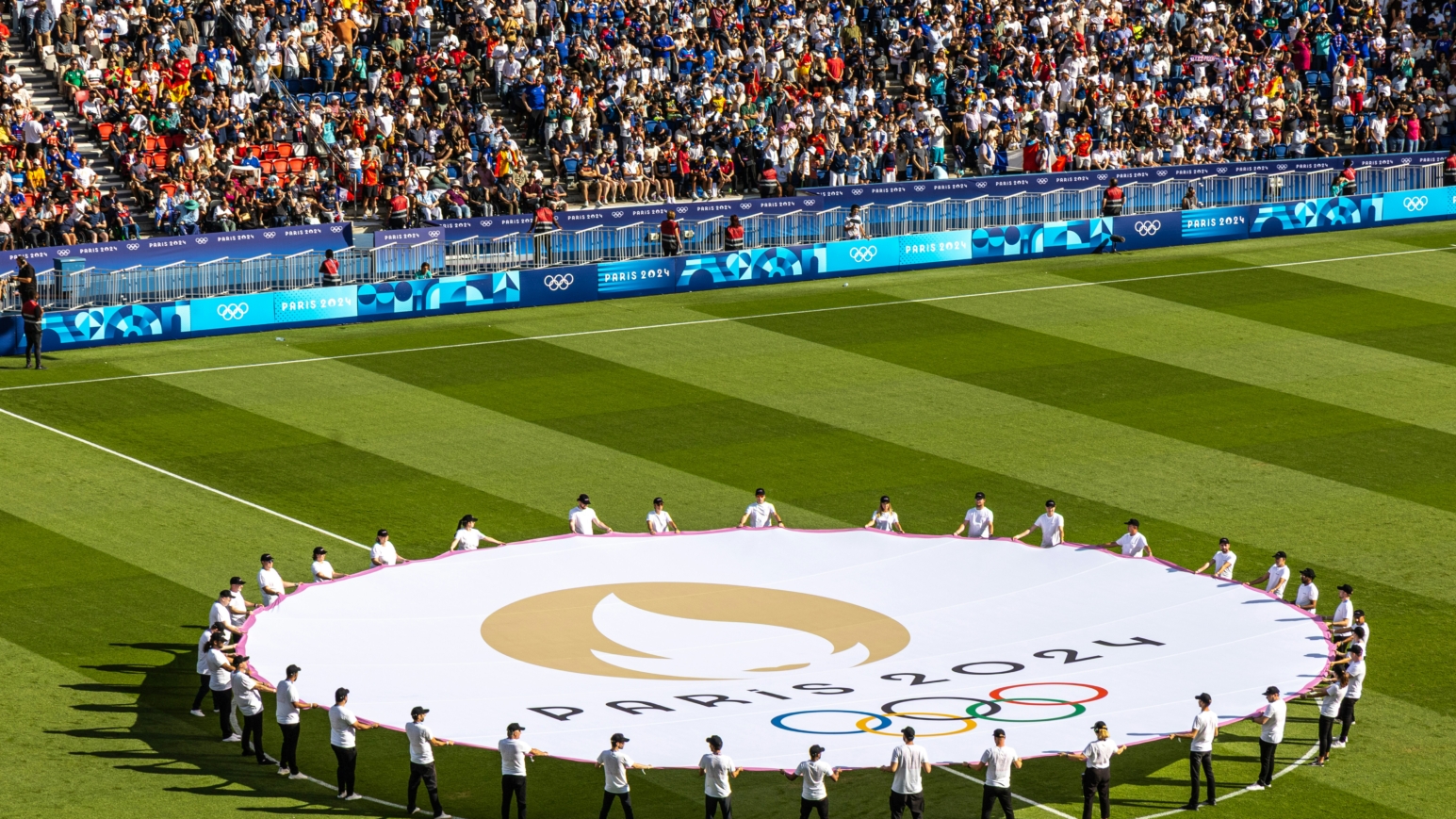 Ein Bild der letzten Olympischen Spiele in Paris 2024