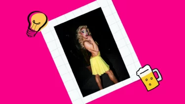 Drag-Queen des Pubquiz im Haus 73