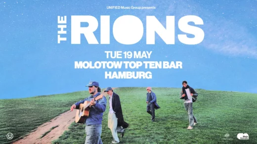 Plakat der Band "The Rions"