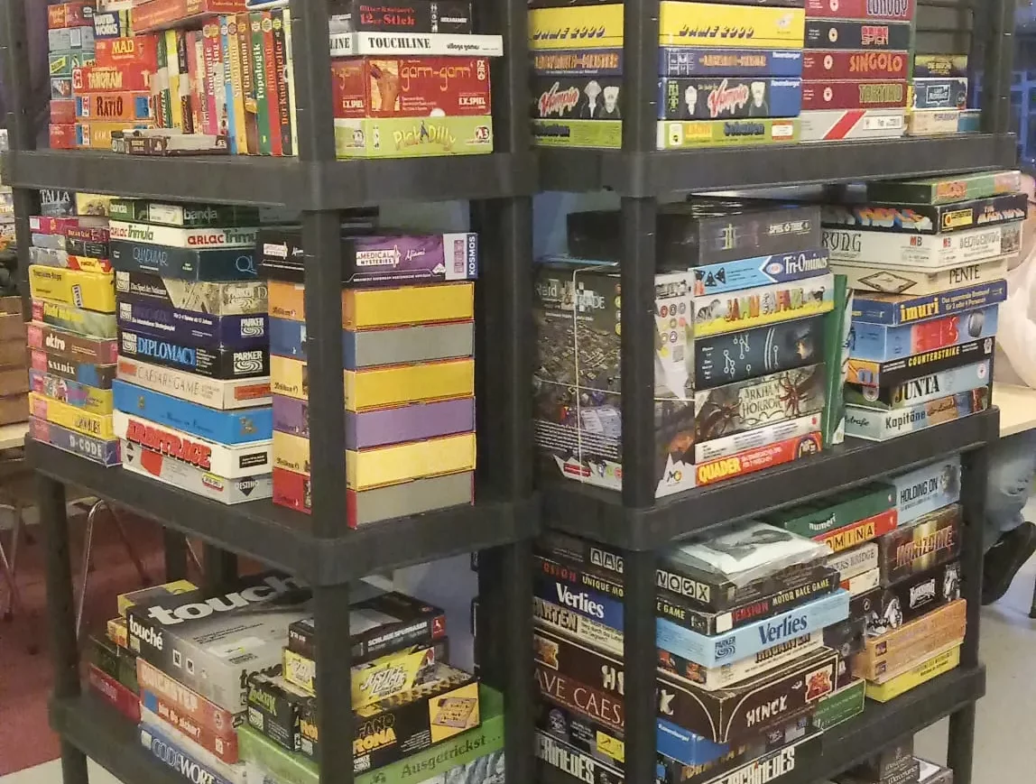 Der SpieleNarr-Flohmarkt am Sievekingdamm
