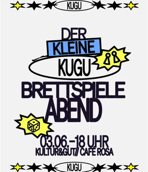 Der kleine KUGU Brettspiele Abend in Kultur&Gut