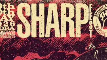 Plakat zum SHARP Fest in Indra Musikclub