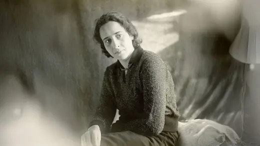 Bild von Hannah Arendt in jungen Jahren