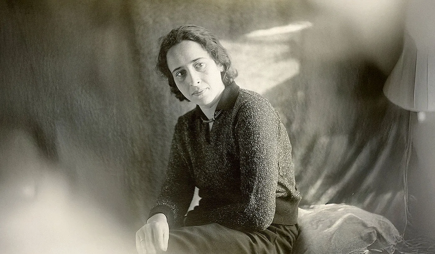 Bild von Hannah Arendt in jungen Jahren
