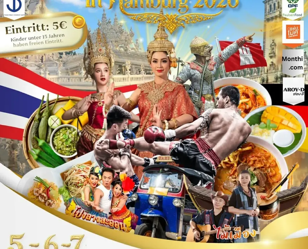 Thai Festival Hamburg 2026 auf dem Heiligengeistfeld