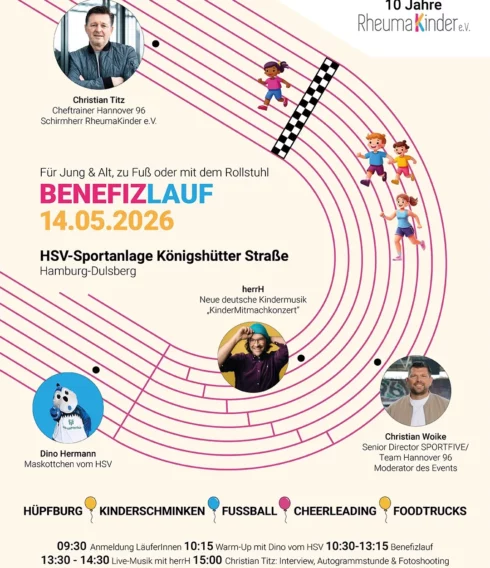 RheumaKinder e.V. Benefizlauf am Königshütter Sportplatz