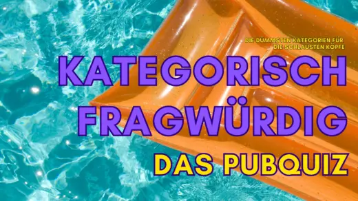 Plakat zum Pubquiz