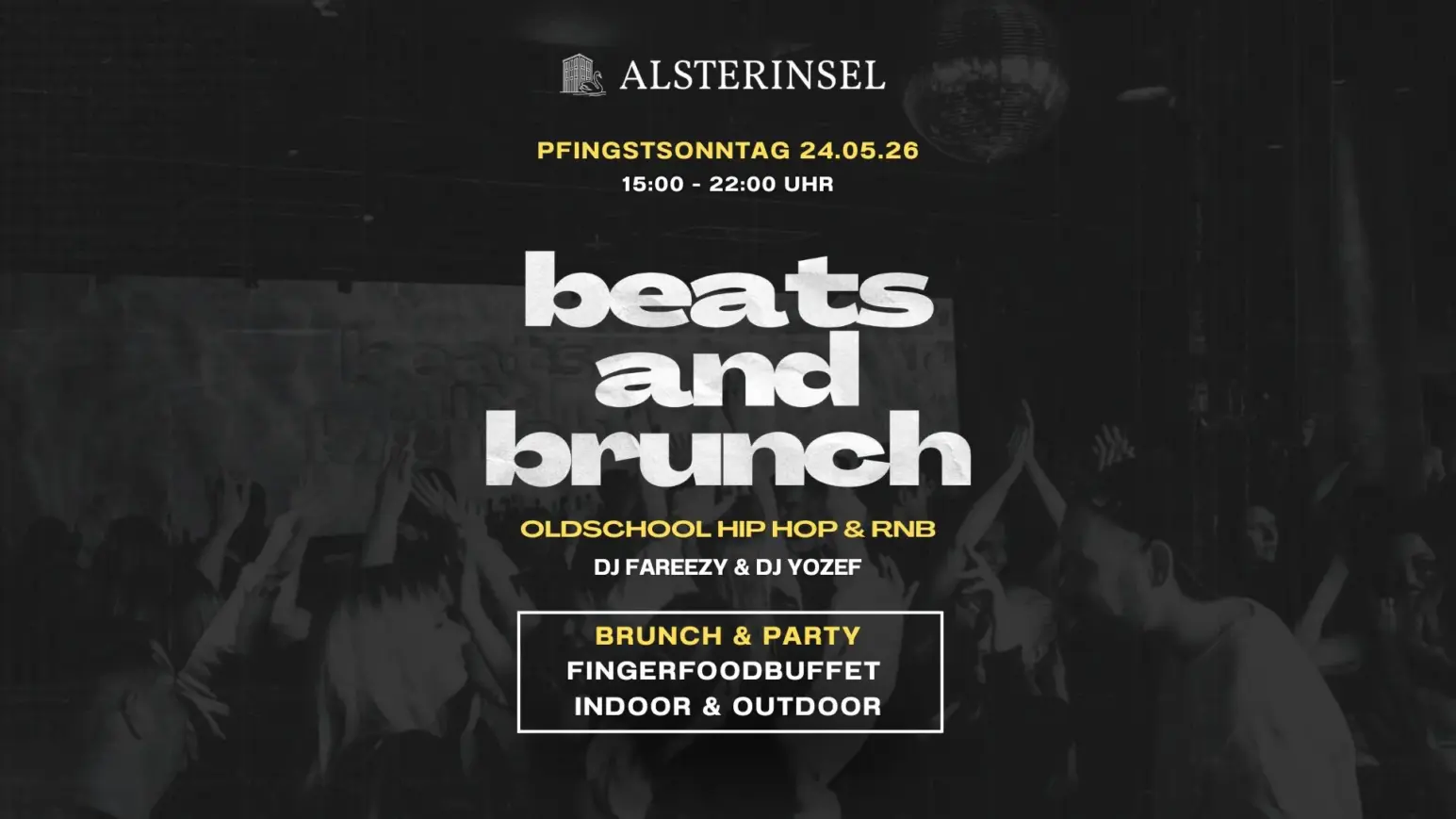 Plakat zur Veranstaltung zu Beats and Brunch