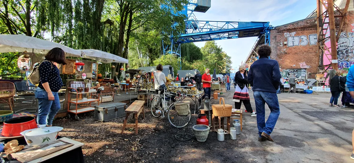 Flohmarkt auf Kampnagel