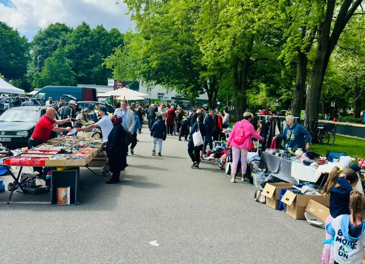 Flohmarkt EDEKA Center Struve HH-Bramfeld