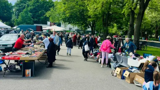 Flohmarkt EDEKA Center Struve HH-Bramfeld