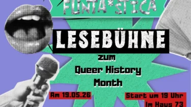 Plakat zu der Veranstaltung von Flinta*stica