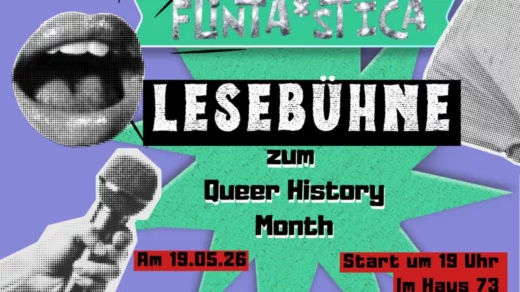 Plakat zu der Veranstaltung von Flinta*stica