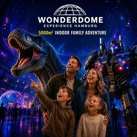 Plakat zur Wonderdome Experience Hamburg