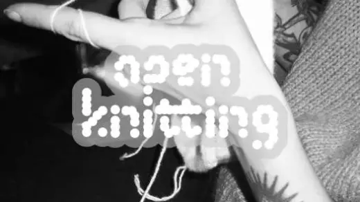Open Knitting Plakat