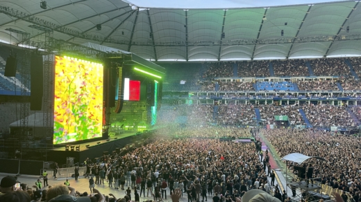 Am 1. Juni spielte die Rockband Linkin Park nach dem Comeback 2024 erneut in Hamburg im Volksparkstadion