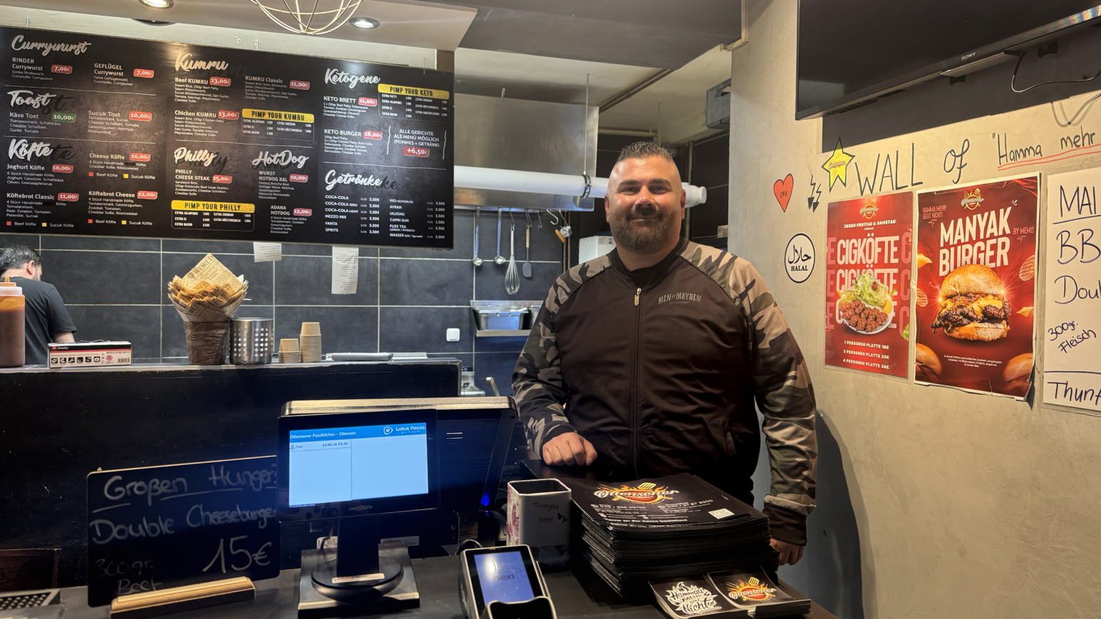 Betreibt seit 2020 die Ottensener Foodkitchen: Mehmet Dagci