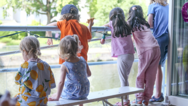 Buntes Treiben an Bord des HoheLuftschiffs