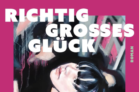 Ein Teil des Buchcovers des Romans „Richtig Grosses Glück“ von Harriet Armstrong