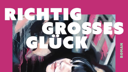 Ein Teil des Buchcovers des Romans „Richtig Grosses Glück“ von Harriet Armstrong