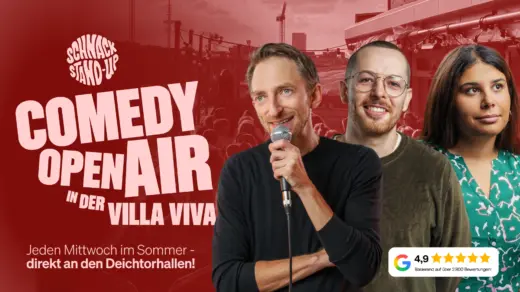 SCHNACK Stand-Up Comedy live in der Villa Viva