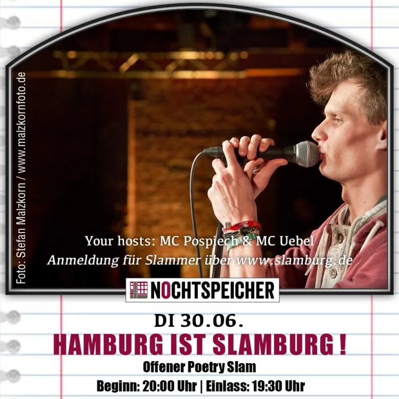 Hamburg ist Slamburg im Nochtspeicher