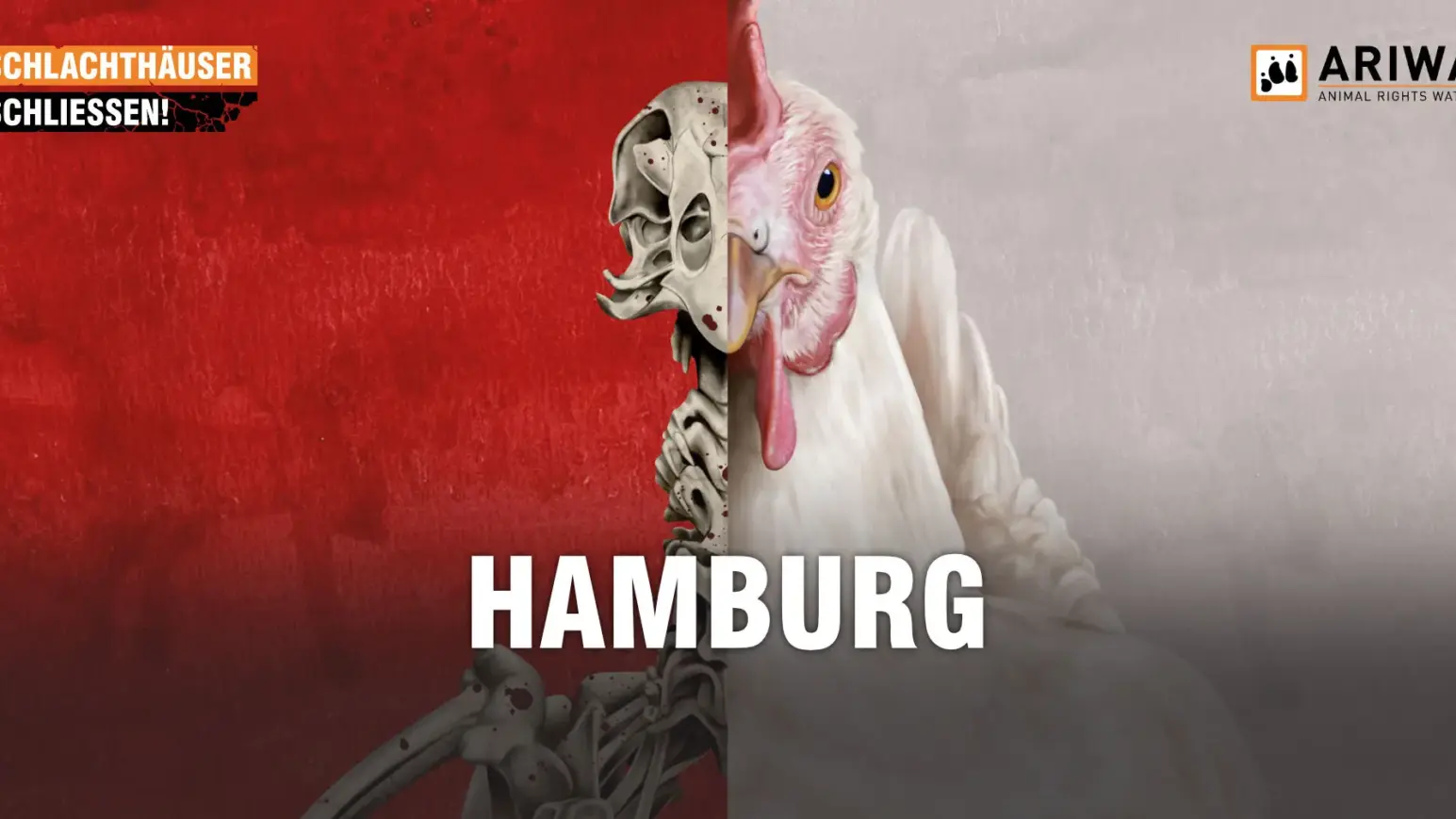 Demo in Hamburg: Schlachthäuser schließen beim Heidi-Kabel-Platz