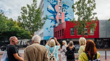 Mural Walk durch Hamburgs