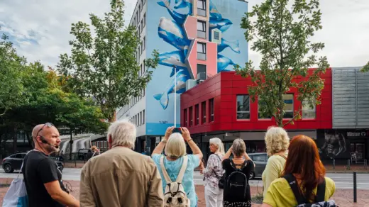 Mural Walk durch Hamburgs