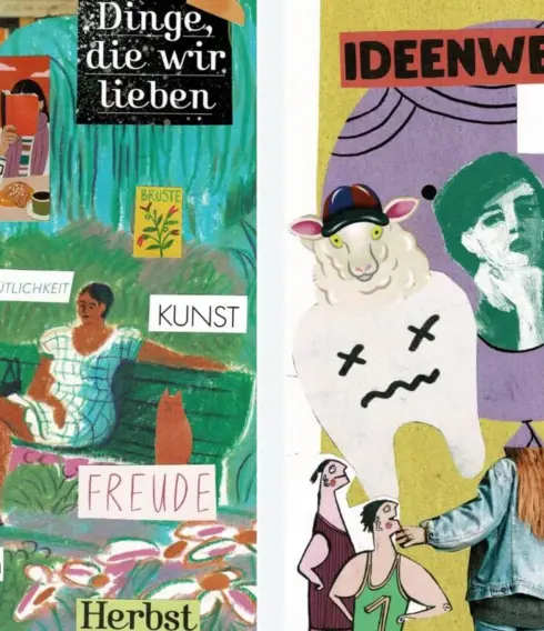 Scrapbooking und Collage-Workshop in der Bücherhalle Jenfelder Au
