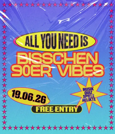 ALL YOU NEED is bisschen 90er VIBES bei Kultur&Gut