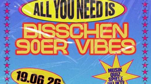 ALL YOU NEED is bisschen 90er VIBES bei Kultur&Gut