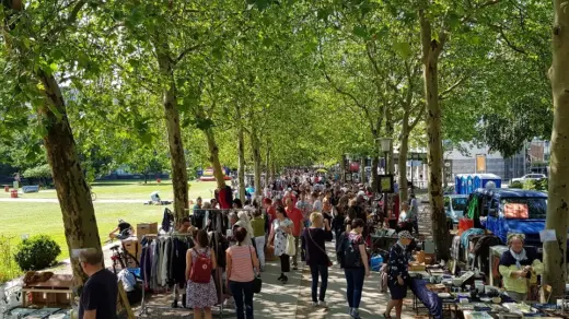 Der Flohmarkt Michelwiese