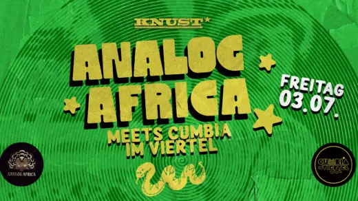 Analog Africa Meets Cumbia im Viertel im Knust