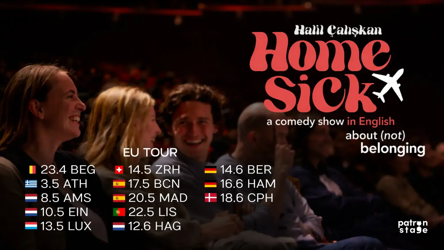 Stand-Up – Homesick – Halil Caliskan at Comedy Club Hamburg
