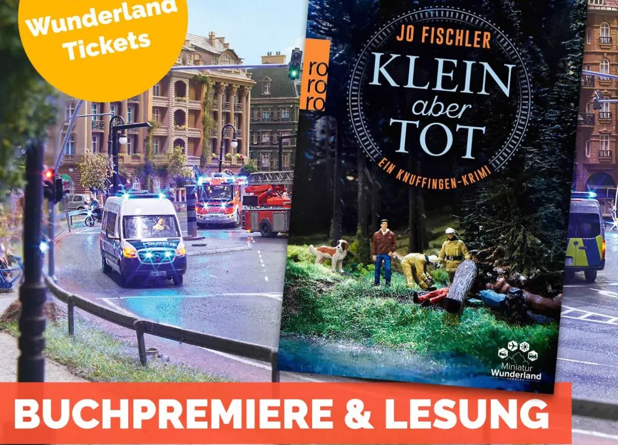Buchpremiere & Lesung „Klein aber tot“ Pierdrei Hotel HafenCity