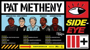 PAT METHENY – SIDE-EYE III+ in der Laeiszhalle