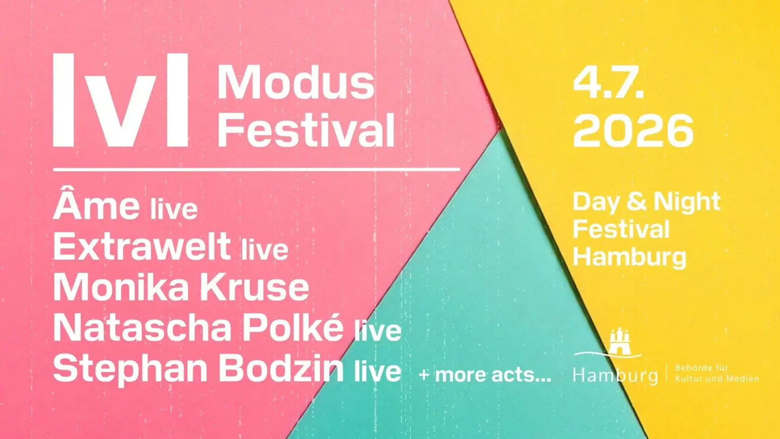 Modus Festival 2026 beim 45Hertz Festival