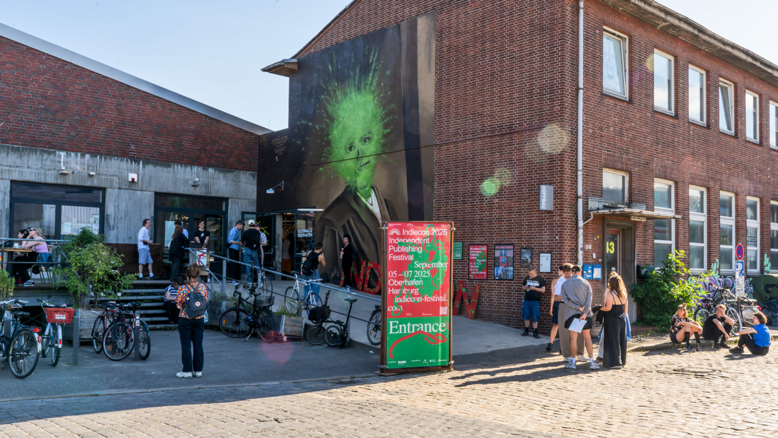 Bild von der Indicon 2025 im Oberbahnhof Hamburg