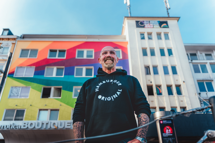 Betreibt das Regenbogenhaus auf St. Pauli: Olli Zeriadtke
