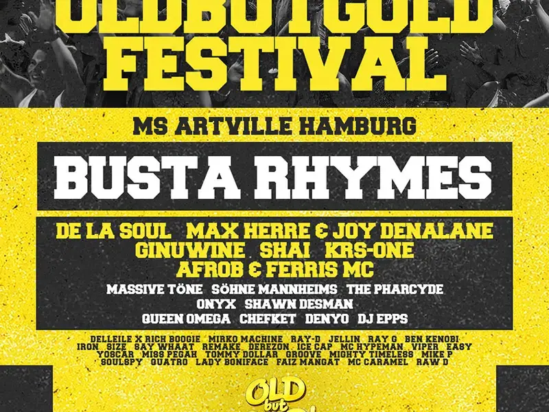 Old but Gold Ü30 Hip Hop Festival in Hamburg