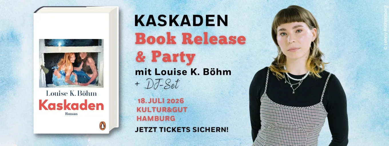Kaskaden Book Release mit Louise K. Böhm im Kultur&Gut