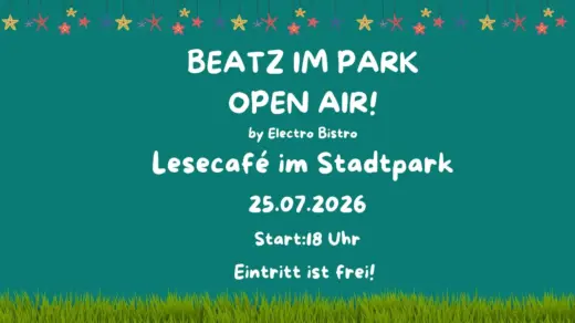 Beatz im Park Open Air im Lesecafé